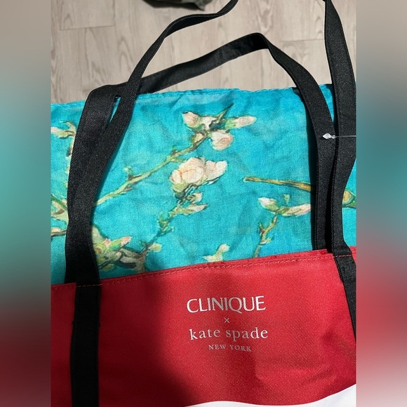 Kate Spade + Clinique ‘Hello Gorgeous’ tote and cosmetic bag set, NWOT - Picture 6 of 6